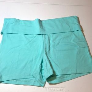 Women’s Casual Stretch Shorts with fold down waist
